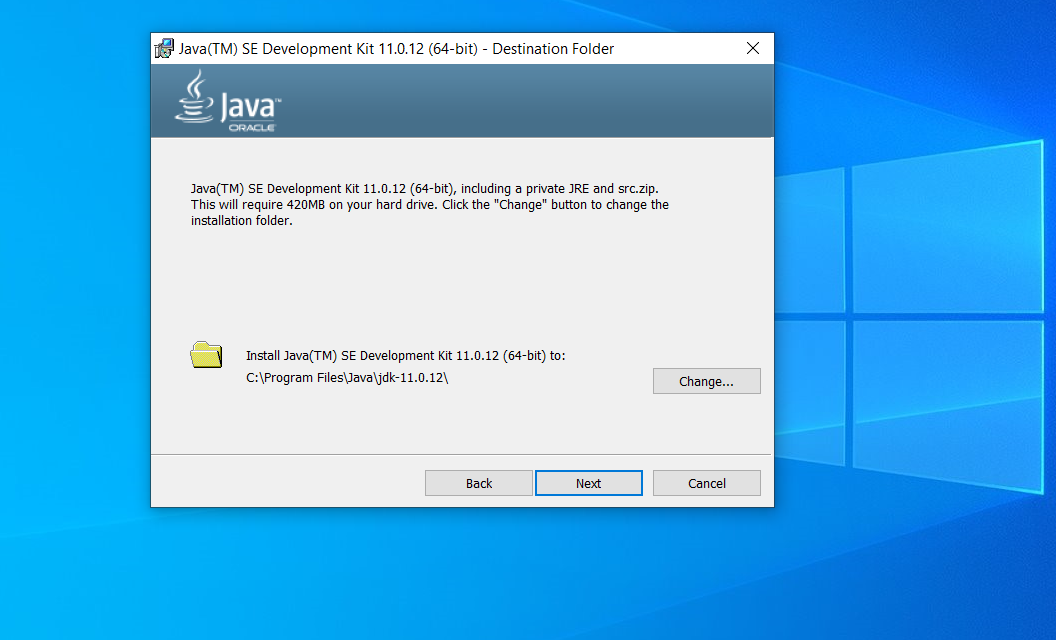 java 11 installation